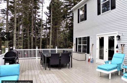 Gouldsboro House | Oceanfront Waterfront Kids Hot Tub Pets A/C Mini Resort Sandpiper Shores