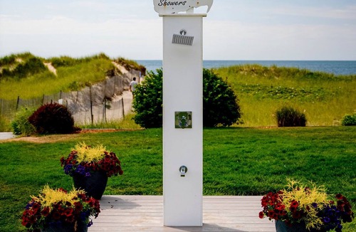 Dennis Port Condo | Oceanview Condo w/Fireplace & Patio