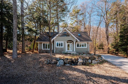 Traverse City House | Old Mission Retreat | Bay Views + Beach