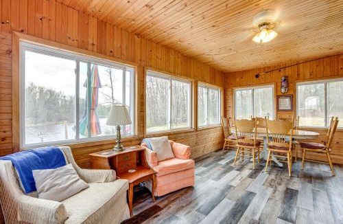 Evart House | On Muskegon River! Wooded & Peaceful Retreat