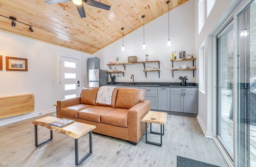 Paris House | On-Site Trails & Trout Stream! NW Michigan Escape