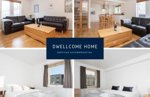 Aberdeen West End Apartment | Out LEZ Zone, Free Allocated Parking Space at Rear Entrance, Fast WIFI, Ideal for Long Term Contractor, Corporate, etc Stays, Housekeeping Option, Dwellcome Home Ltd 2 King Beds West End Apt, Half Mile to Union Street yet Quiet - See Site for Assurance