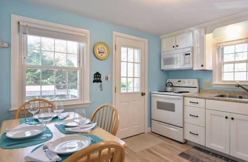 Brewster House | Outdoor Oasis w Fire Pit, Hammock, 1 Mi to Beach!