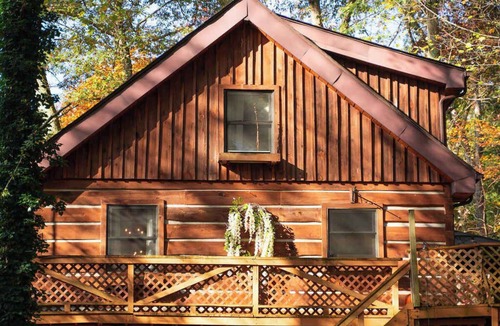 Rockbridge Cabin | Outdoors Sleeps7 Family Getaway Fun Arcade Villa
