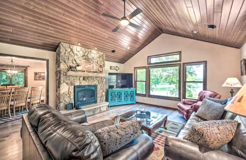 Siren House | Patio, Views & Hot Tub: Quiet Lakeside Cabin