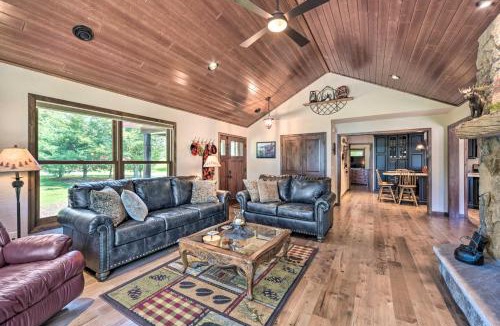 Siren House | Patio, Views & Hot Tub: Quiet Lakeside Cabin