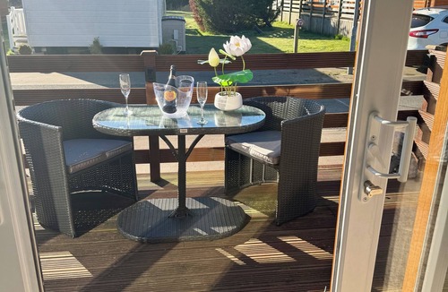 Morpeth Cabin | Patricia's Lodge, luxury lodge with private hot tub, Felmoor Park
