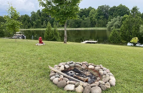 Cheboygan Cabin | Peaceful cabin with Black River frontage in Northern Michigan!