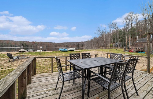 Gaylord House | Peaceful Lakefront Home w/Great Amenities