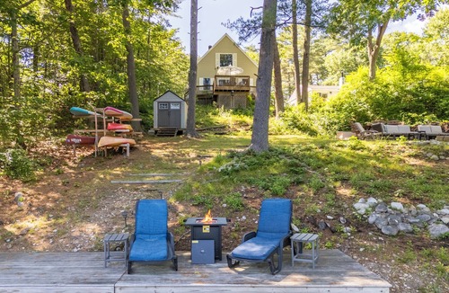 North Windham House | Peaceful Lakeside Oasis Near City Amenities
