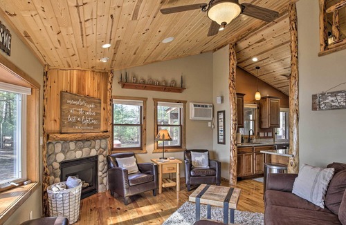 Webster Cabin | Peaceful Pike Lake Retreat w/ Dock and Kayaks!
