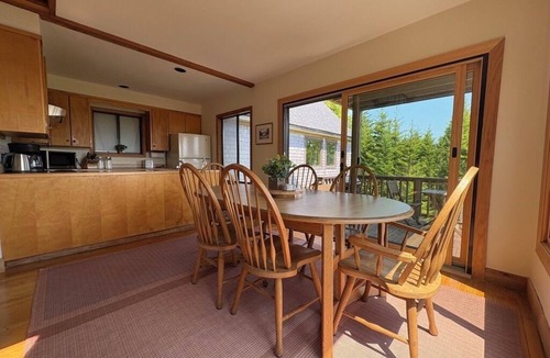 Southwest Harbor House | Peaceful private woodland home, open and airy, with ocean views and fire pit