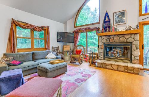Lac du Flambeau House | Peaceful White Sand Lake House w/Dock & Deck!