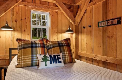 Bethel House | Peaceful Woodland Escape with Two Cabins, Firepit Nights & Hot Tubs in Bethel, Maine