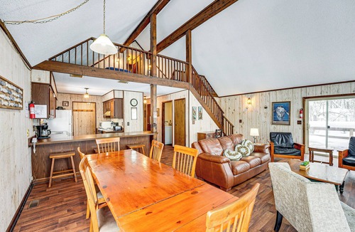 Branch Cabin | Pere Marquette Riverfront Cabin w/Fishing Access