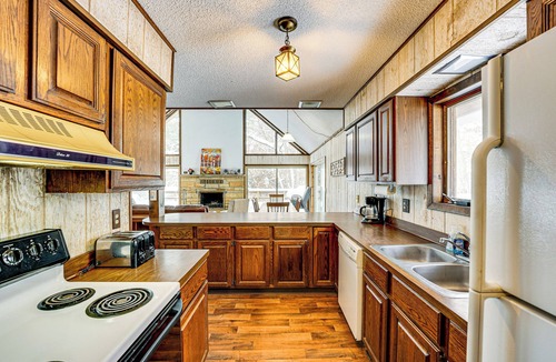 Branch Cabin | Pere Marquette Riverfront Cabin w/Fishing Access