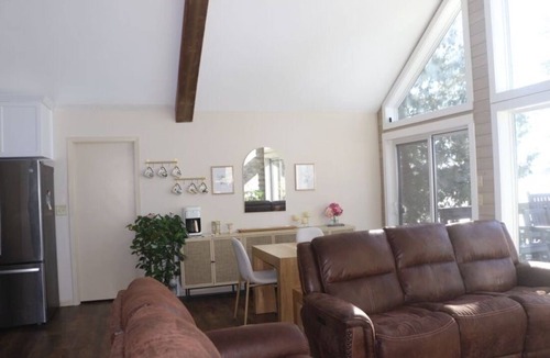Chickamaw Beach House | Pet-Friendly Lakehouse w/Private Bunkhouse, Hot tub, Fire Pit & Games.