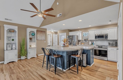 Waldron House | Pet-Friendly Near Kansas City, Fenced Yard, King Suite, Blackstone