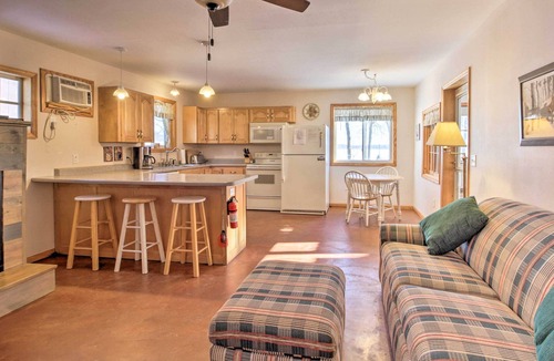 Menahga Cabin | Pet-Friendly Resort Cabin on Twin Lakes!
