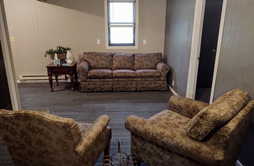 Sault Ste. Marie Cabin | Pine Cabin at Sweet Retreat Waterfront Stay