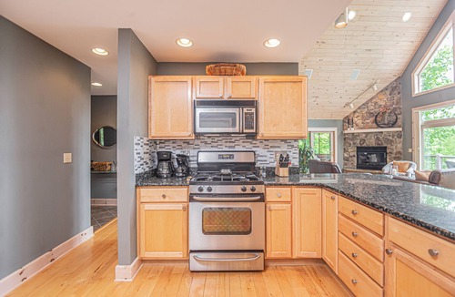 McHenry House | Play-A-Way Chalet | Hot Tub, Fire Pit, Pool Access