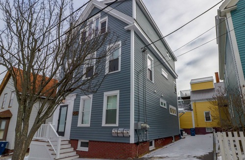 Munjoy Hill Condo | Polished condo with balcony - walk to Eastern Promenade & Casco Bay