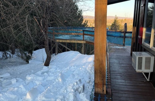 Ontonagon Cabin | Porcupine Mountain View’s with outdoor hot tub