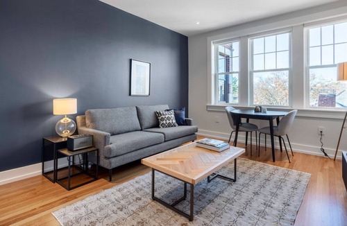 Agassiz Apartment | Porter Square 1BR w/ W/D in building in Harvard Square, by Blueground