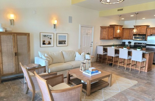 Elkhart Lake Condo | Premier View and Patio Overlooking Elkhart Lake! Two minute walk to bars/dining!