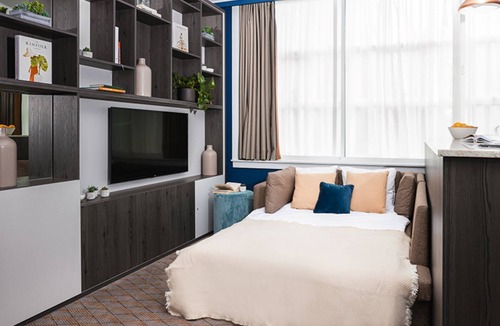 City Centre Glasgow Apartment | PRESTIGE OPEN PLAN 1BR-NEXT TO GEORGE SQ-GLASGOW