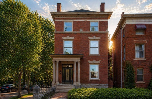 Old Louisville House | Prime Escape 6Bed 5Bath Mins 2 UL/Downtown Firepit Speakeasy Luxe Amenities