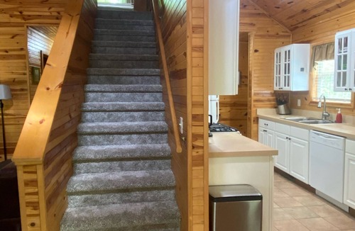 Mears House | Privacy and Luxury await! Fire Pit Patio, Large Outdoor Deck, and Heated Pool.