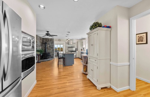 West Paris House | Private 52 Acre Mountain Top, Heated indoor Pool & Spa, Pond, Trails, 5 bedrooms
