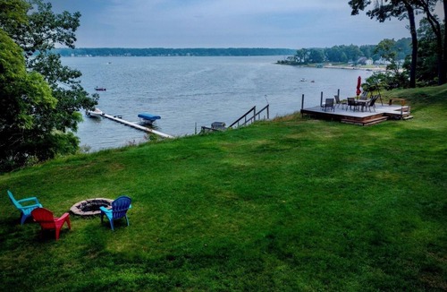 Montague House | Private and Secluded Montague lakefront home. Incredible views and private beach