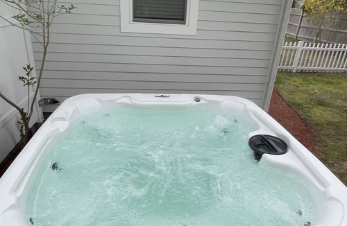 East Falmouth House | Private Falmouth home perfect for family fun - hot tub, fire pit, and game room!