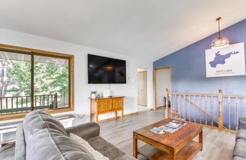 Spicer House | Private Lakefront Cabin w/Hot Tub, Deck & Views