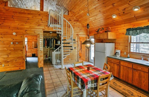 South Boardman House | Private South Boardman Cabin on 10 Forest Acres!
