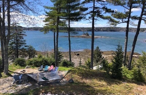 East Boothbay Condo | Puffin Perch - Waterfront Apartment on Linekin Bay - Fire Pit & Dock Access