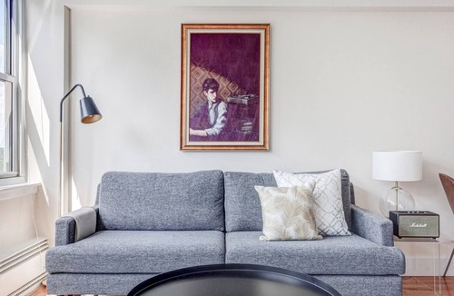 Corey Hill Apartment | Quaint Brookline studio steps from Coolidge Corner w/ gym by Blueground