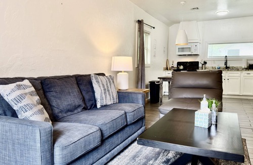 Central Oklahoma City Apartment | Quiet, clean 1BR 4 mins from OCU — guests book it again and again #19B