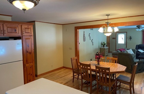 Neshkoro House | Quiet Lake with Kayaks and Direct Beach Access!