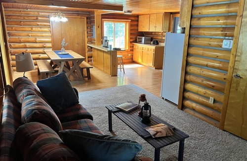 Lake City Cabin | Quiet Log Cabin in Beautiful Northern Michigan