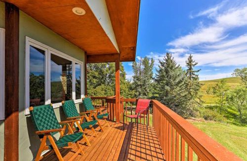 Rapid City House | Rapid City Vacation Home w/Wraparound Deck!