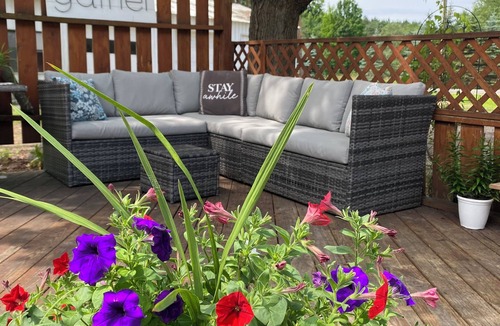 Rapid City House | Rapid River Retreat! Home sleeps 6, garage, fire pit