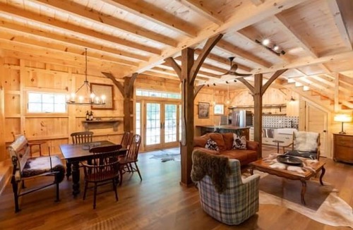 Kennebunk House | Refined and Rustic “Yellowstone” Vibe at Deer Cove Barn