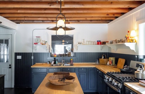 Lewiston Cabin | Refined Rustic: Designer Cabin for Golf and Fishing