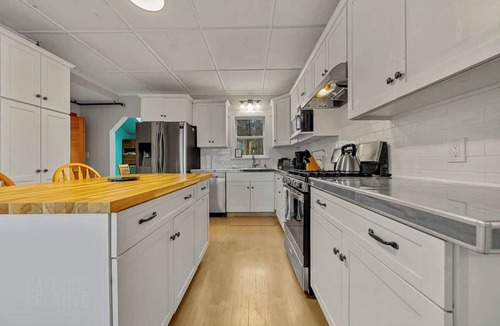 Bar Mills House | Relax at this updated Victorian farmhouse near the Saco River in Southern Maine. Featuring 3 bedrooms, a game room, river access nearby, outdoor space, and easy access to beaches, hiking, golf, and downtown attractions. Your Dog stays FREE!