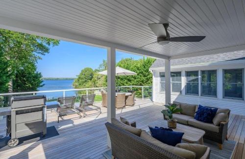 Centerville House | Relax by the Lake: Private Beach Views