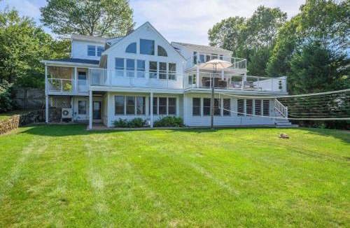 Centerville House | Relax by the Lake: Private Beach Views