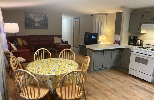 Necedah House | Remodeled cabin close to Castle Rock and Petenwell Lake, w/firepit, pet friendly